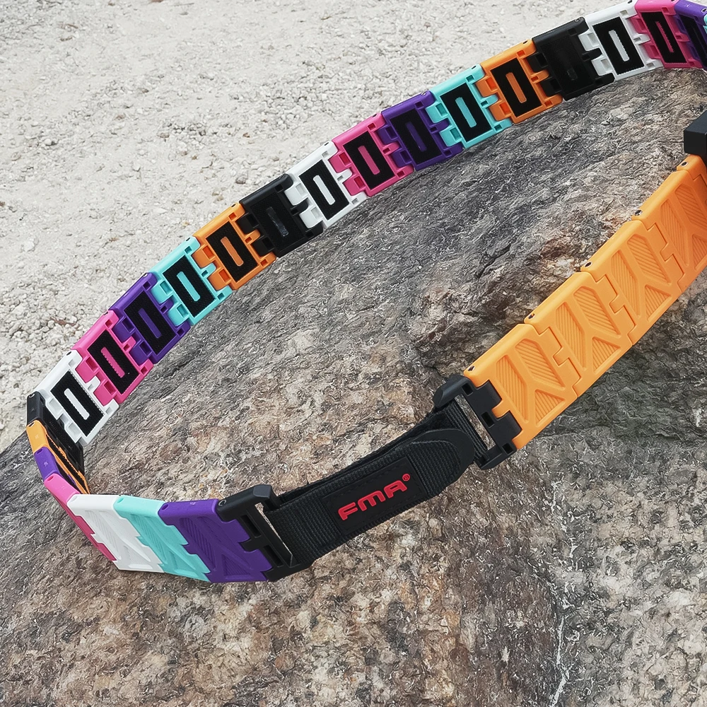 Cinturón táctico modular MOLLE multicolor para equipamiento - imagen 5