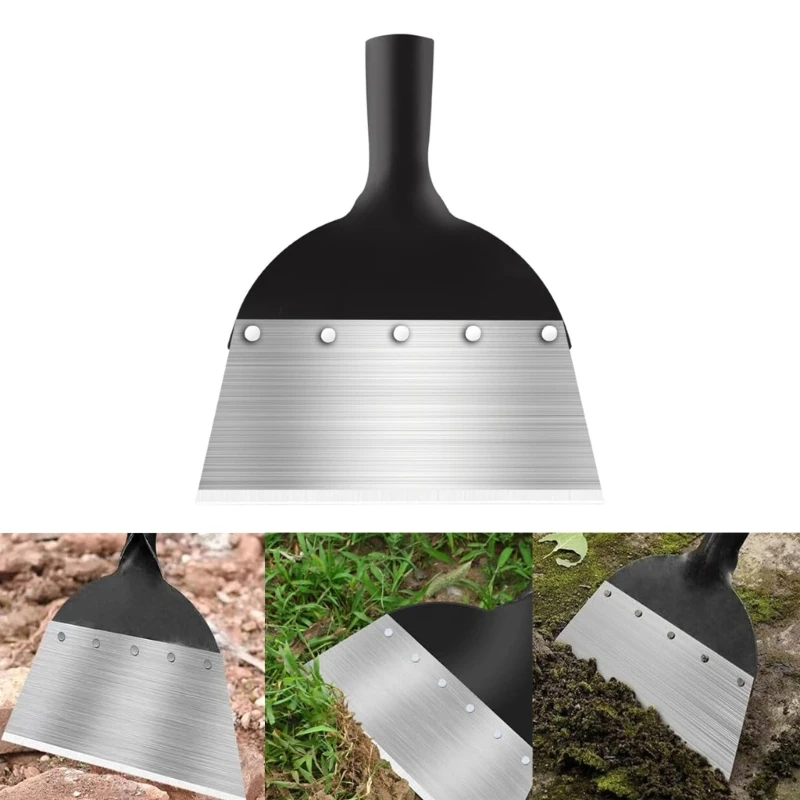 Multi Purpose Outdoor Garden Shovel Carbon Steel Weeding Planting Farm Shovel for Outdoor Garden Grass Camping