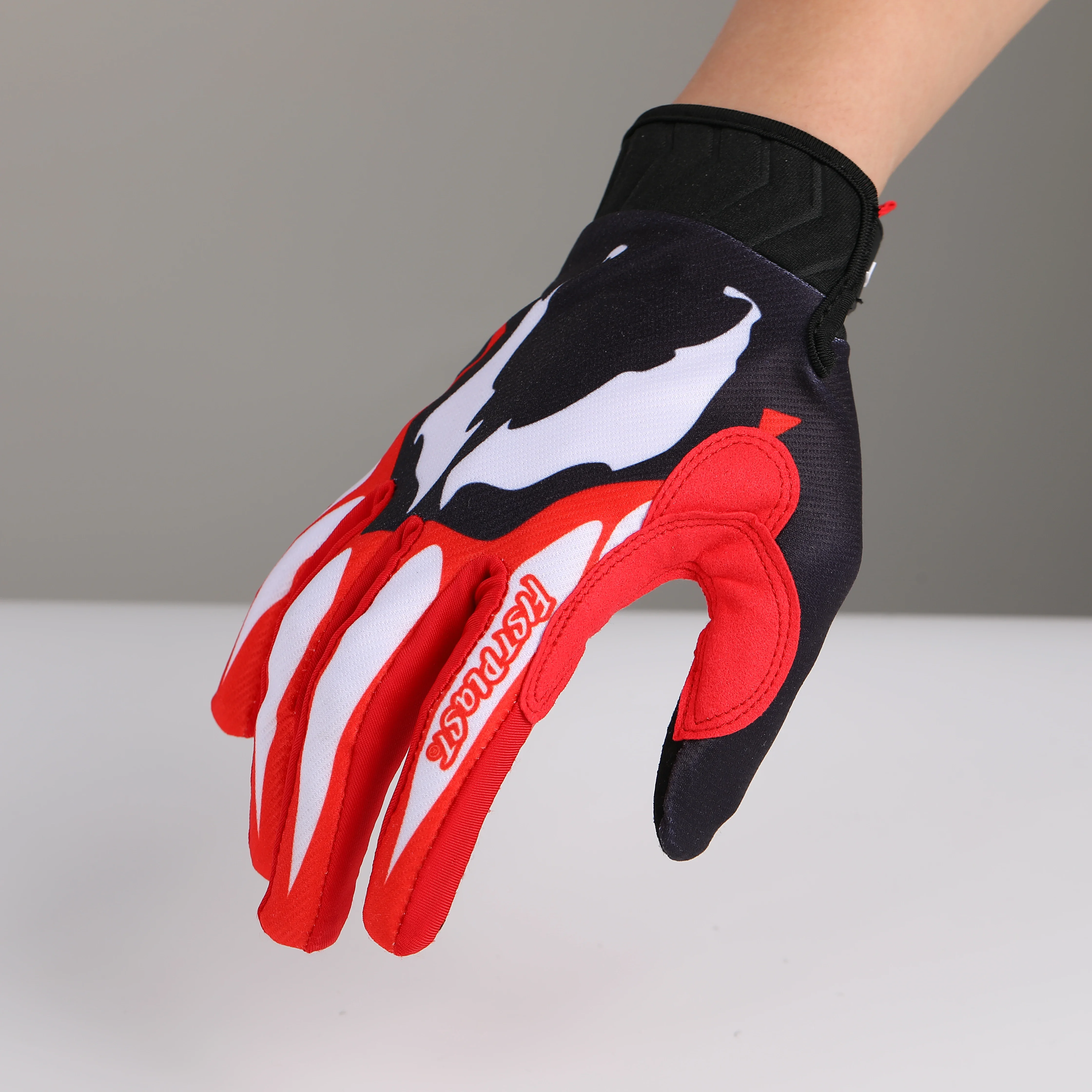 Fistplast Adult touch screen dirt bike quick drop breathable microfiber non-slip long finger gloves Gloves for football Gloves