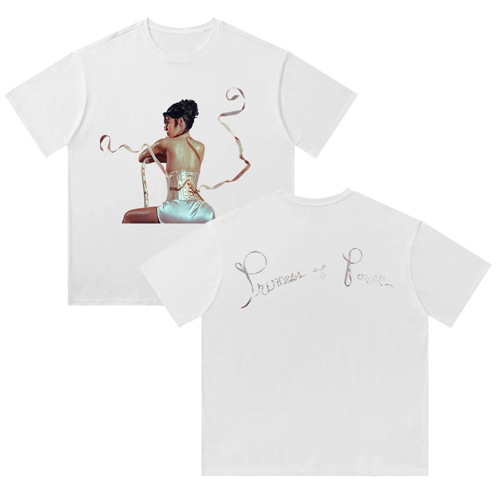 مارينا برينسيس أوف باور تور 2025 تي شيرت قطني هيب هوب قطن كم قصير تي شيرت هاراجوكو بأكمام قصيرة رقبة دائرية