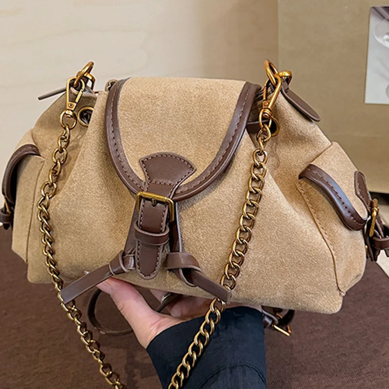 

Сумка через плечо, сумка-мессенджер, осень 2022, новая сумка-мешок в стиле ретро с облаком, высококачественный зарубежный стиль