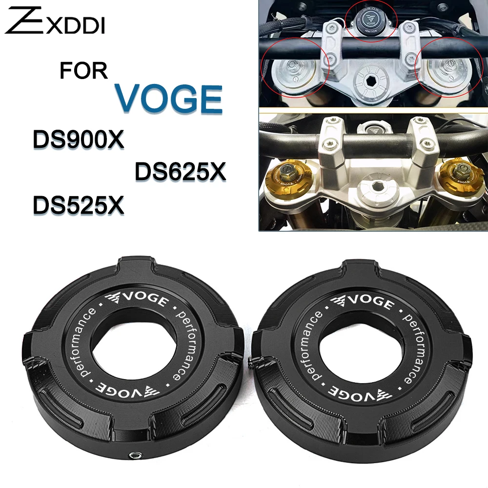 

For VOGE 900DSX 625DSX 525DSX DSX 900 625 525 DS900X 2024 2025 2026 CNC Motorcycle Accessories Three-Star Column Trim Cover Caps