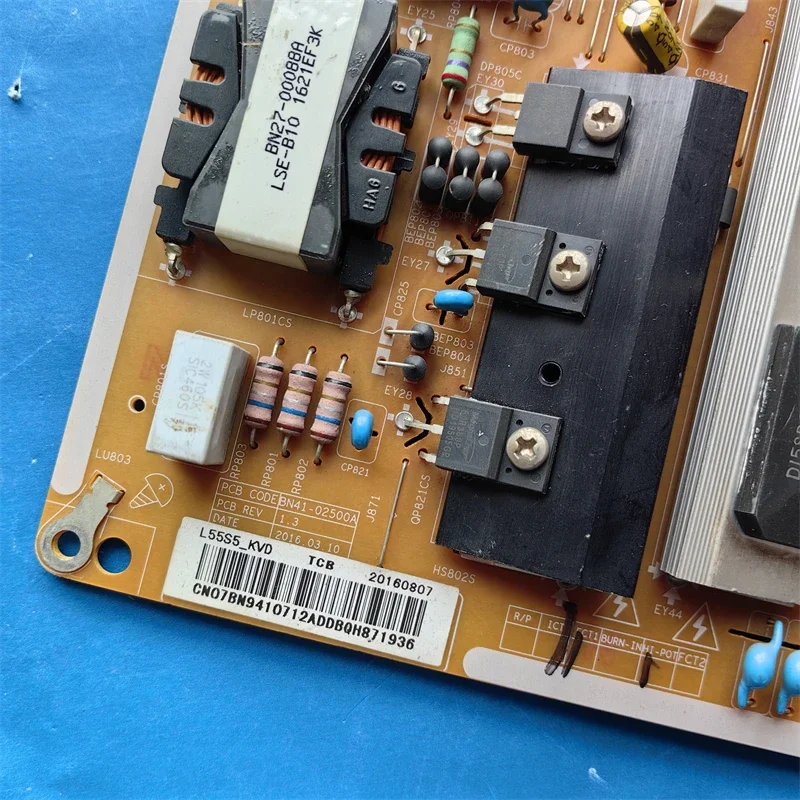 Placa de fonte de alimentação BN41-02500A BN94-10712A para Samsung 4K Smart TV UE50KU6000U UE50KU6000K UN55KU6000G UN55KU6300F UA50KU6000W
