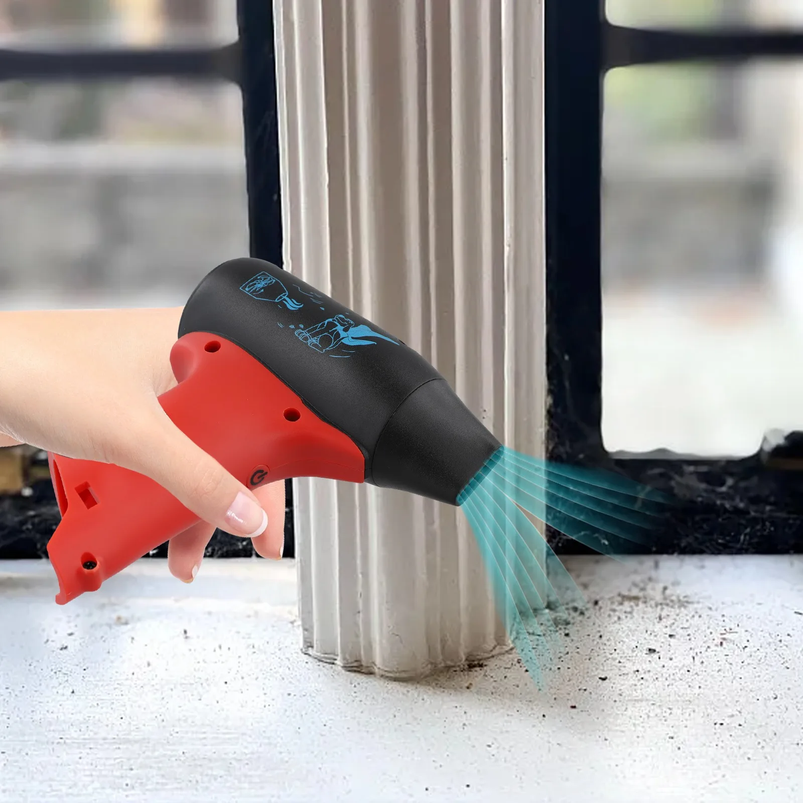 Easily Clean Tight Corners Compact Air Duster Compatible with Various Applications Including Laptops & Cameras