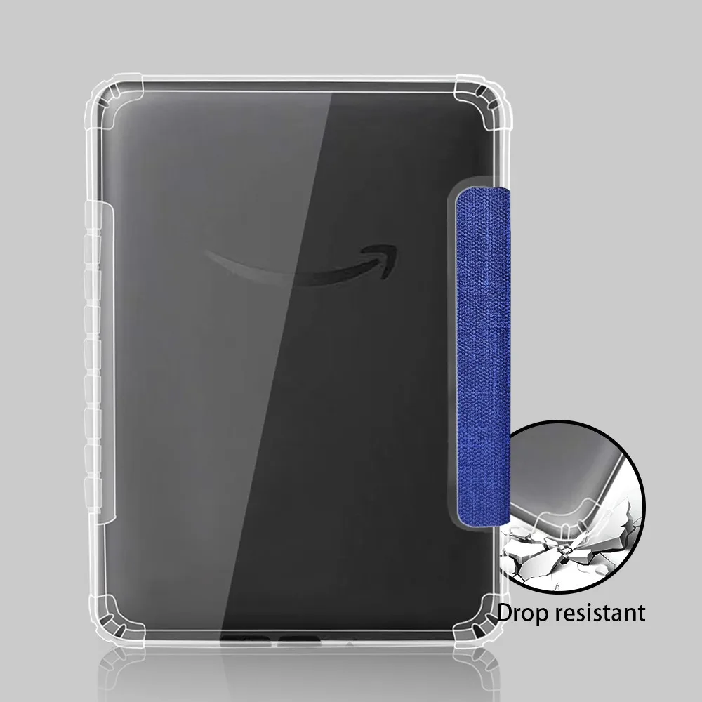 Adequado para Amazon 2024 Kindle Paperwhite 12th e-book KPW6 capa de couro de alta qualidade com casca macia