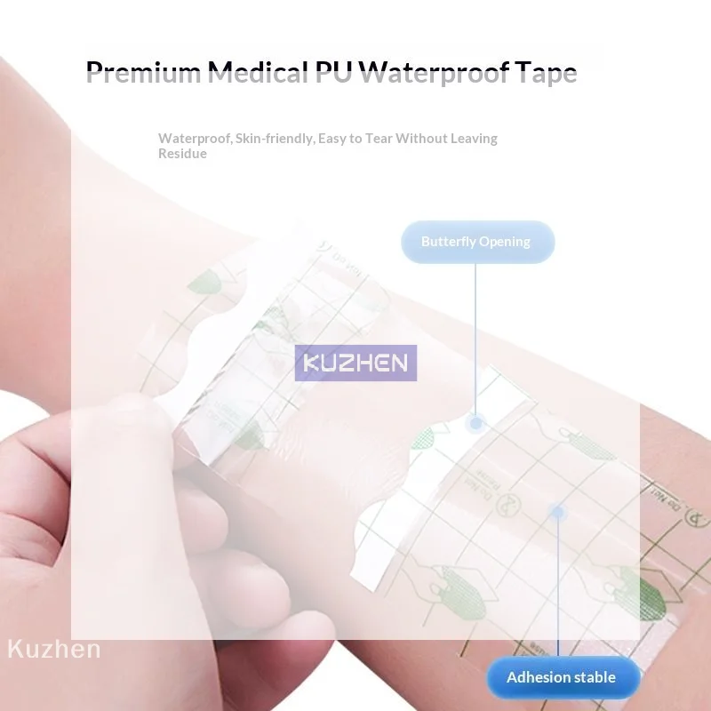 

1 /3Roll Transparent Self-Adhesive Tape, PU Material Bandage, Portable Finger Protector, Anti-Friction Sticker For Bathing
