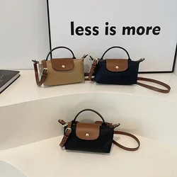 Crossbody Bag for Women Chic Lightweight Purse with Leather Top-handle Compact Clutch Bag  Ladies Handbag Shoulder Bag Fashion