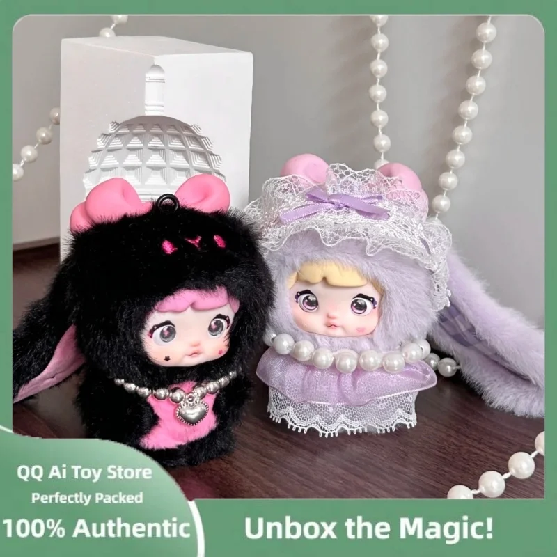 

Hot Nommi Baby Sweetheart Bunny Serie слепая коробка Nommi Mibao V2 аниме кукла-сюрприз сумка кролик кукла Mystery Box кулон брелок