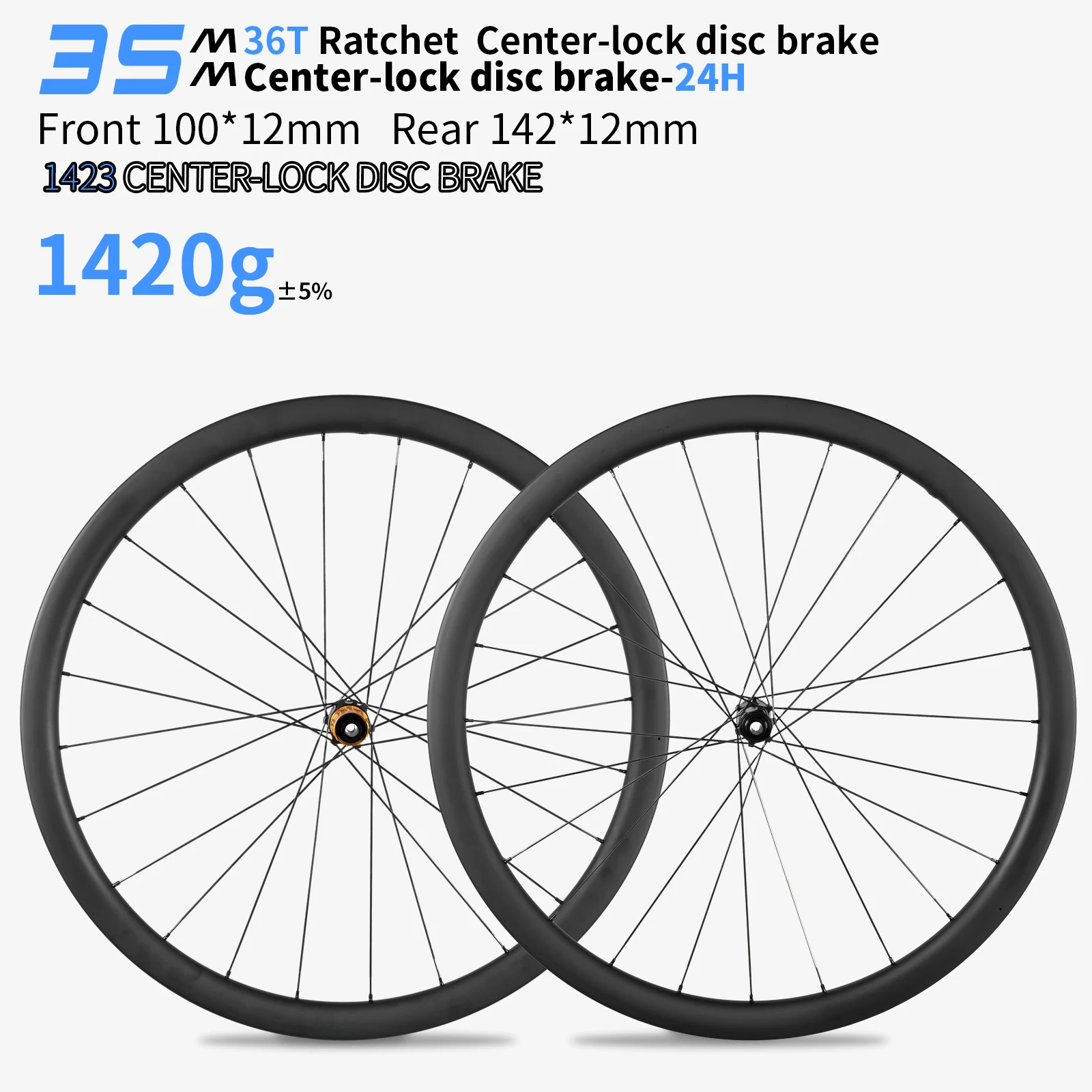 35mm 38mm 40mm 57mm 77 ROAD Carbon-Laufradsatz für Kletterfahrten Ohne Logo 700C Laufrad 12x100/12x142mm Gravel, Rennklasse Center Lock Scheibenbremse