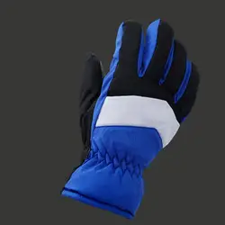 Unisex Motorcycle Gloves 1 Pair Stylish Anti Slip Palm Men Women  Water Resistant Full Finger Ski Gloves for Outdoor Sports