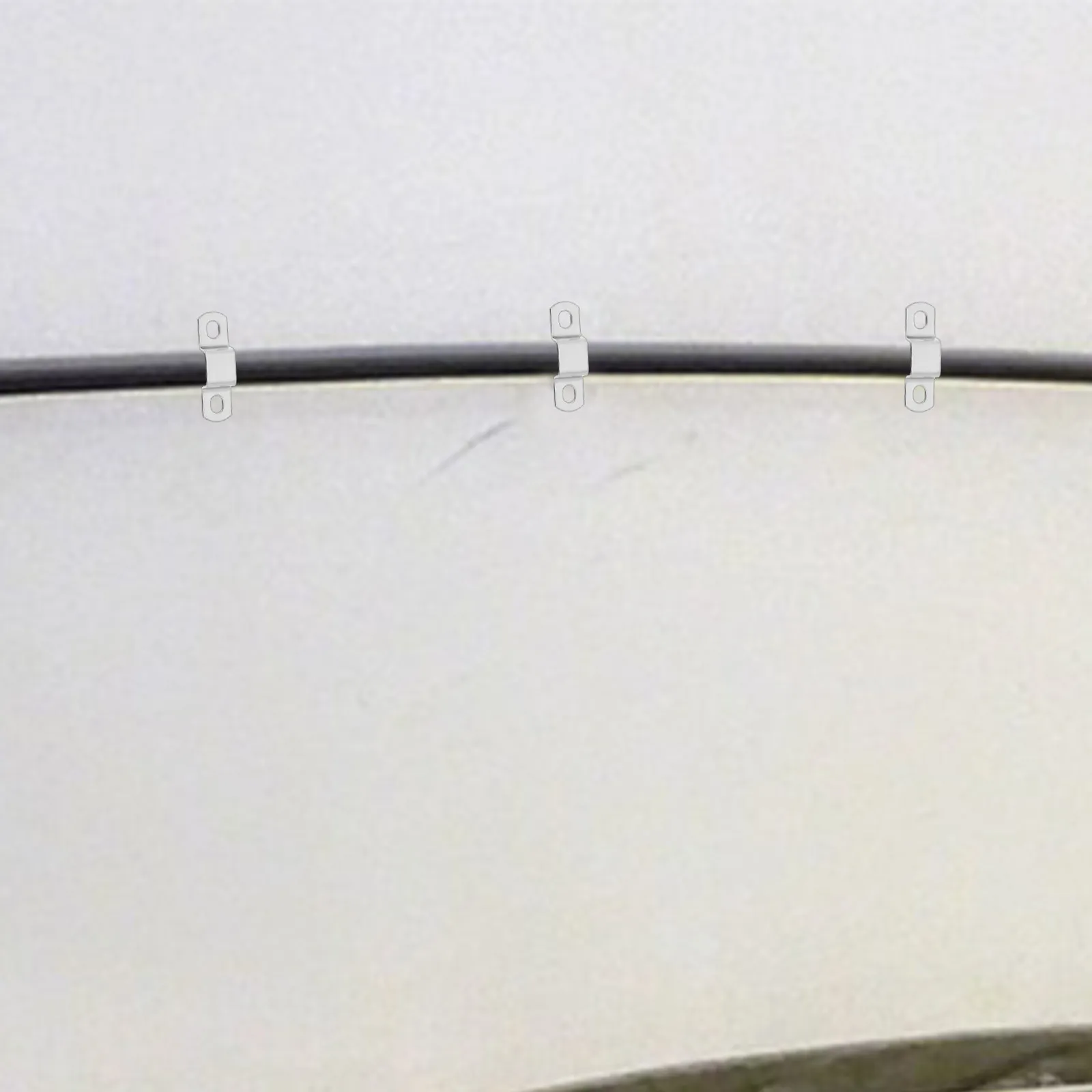 

10Pcs Stainless Steel Square Clamp M20x20 U-Shaped Tube Brackets Heavy Duty Tubing Fastener Clips for Railing Stair Balcony