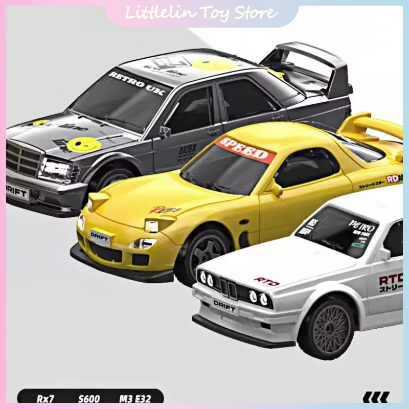 

Original 1/43 Mini Rc Remote Control Car 2.4g Drift Racing Car M3 Racing Model Set Desktop Decoration Toys Boy'S Birthday Gift