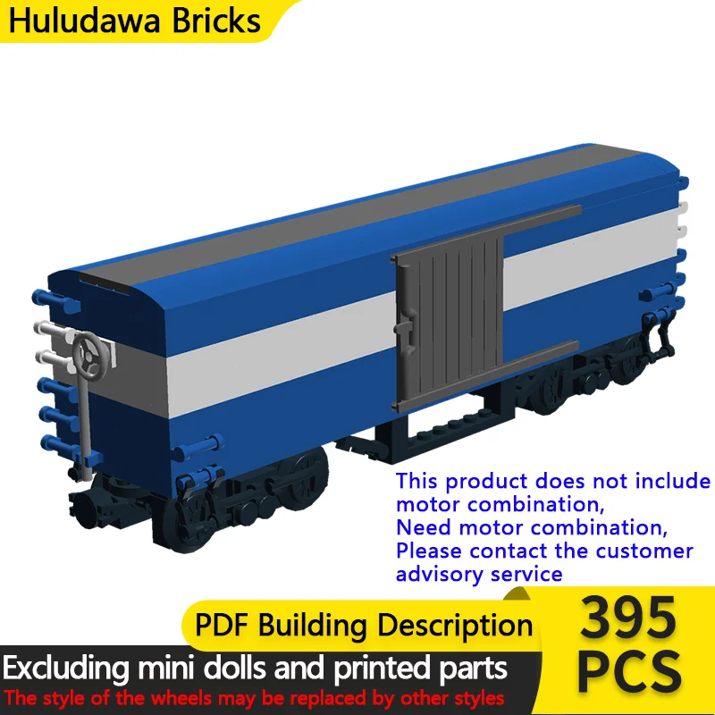 

Модель городской автомобиль MOC, строительные кирпичи, железная дорога, грузовая коробка, автомобиль, модульная технология, детские праздничные подарки, сборные игрушки, костюм