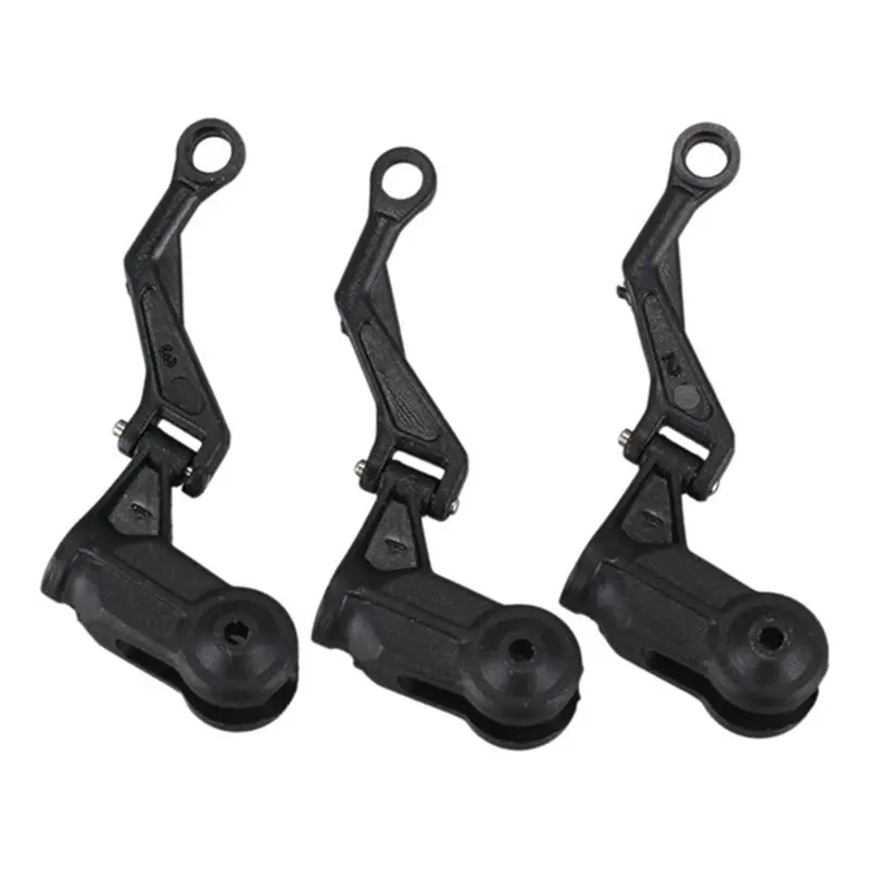 ABKQ-Para Wltoys V931 / XK K123 Peças de Reposição e Acessórios para Helicóptero RC XK.2.K123.006 V931-006 Clipe da Hélice Principal Preto