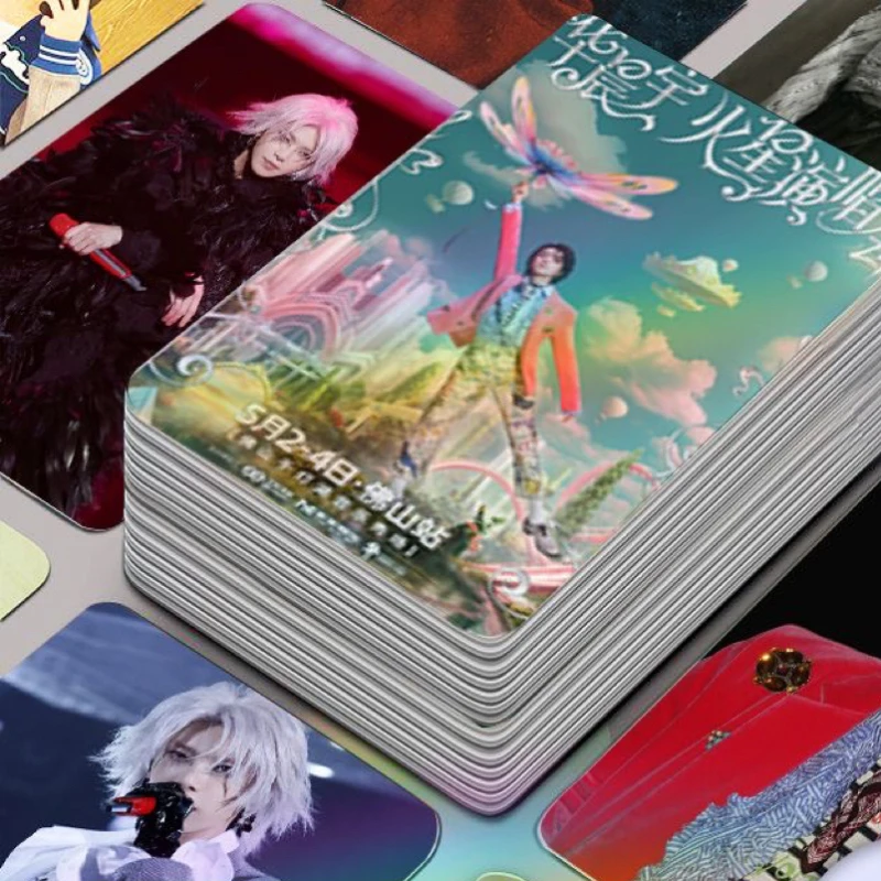 

30/50PC Hua Chenyu Music Concert Magazine Cover HD Poster Hua Hua Lifestyle Picture Photo Double-side Print 3 Inch Card