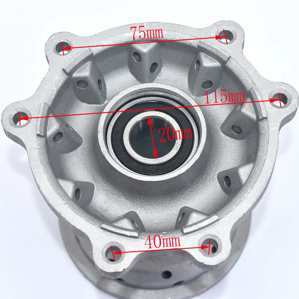 Motocross 36 Front 32 Rear Aluminum Wheel Hub and sprocket and disc Brake For CRF250R/X CRF450R/X Motorcycle Bike