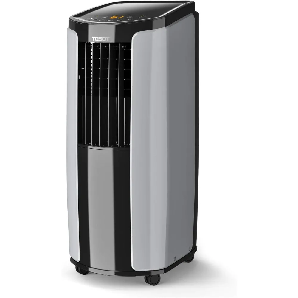 

Portable Air Conditioner Quiet, Remote Control, Built-in Dehumidifier, Fan, Easy Window Installation Kit - Rooms Up to 300 Sq.Ft