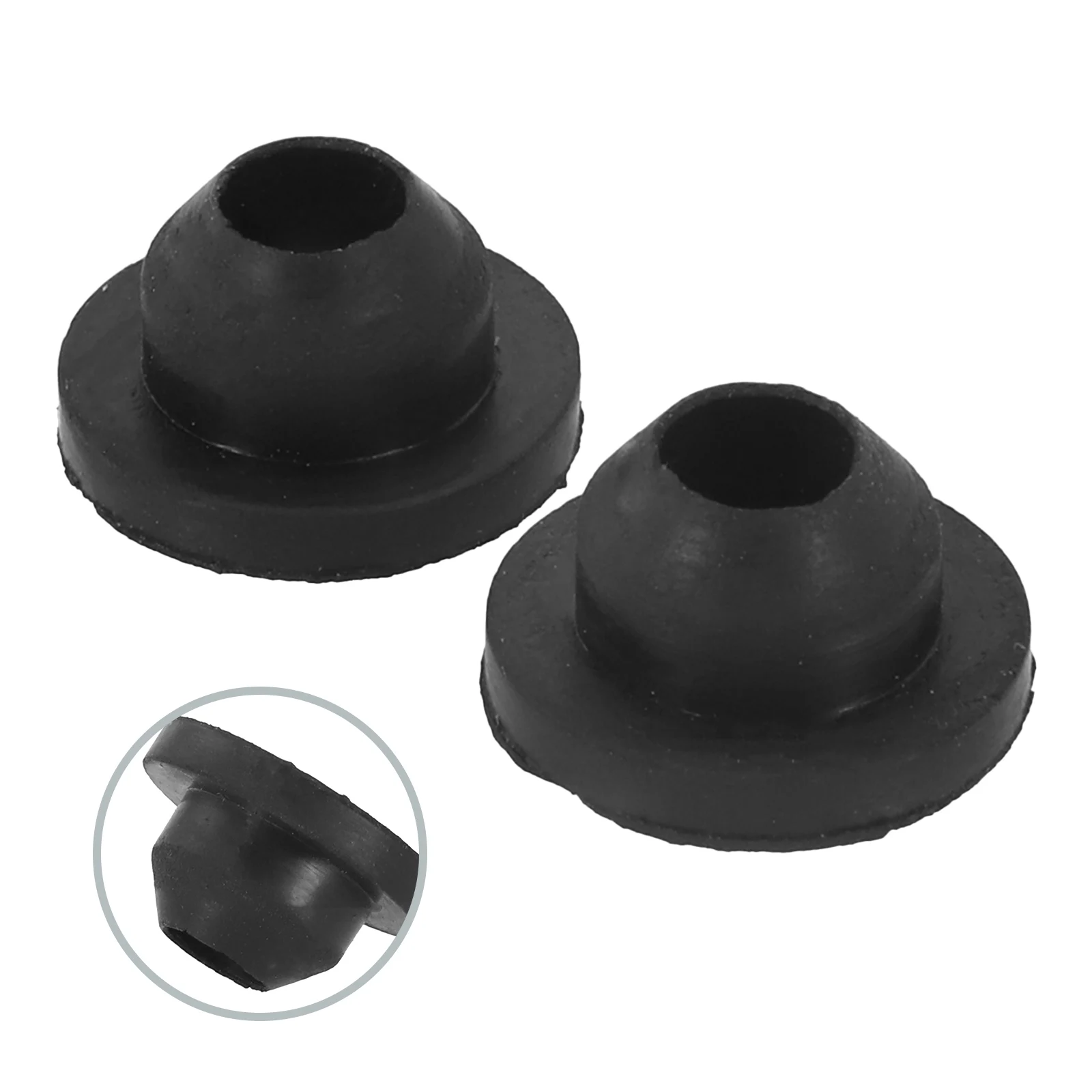 

2PCS Washer-Bottle Pump Rubber Grommet A1239973681 For Passat For Opel For Vauxhall 443955465 Car-Accessories-Tools