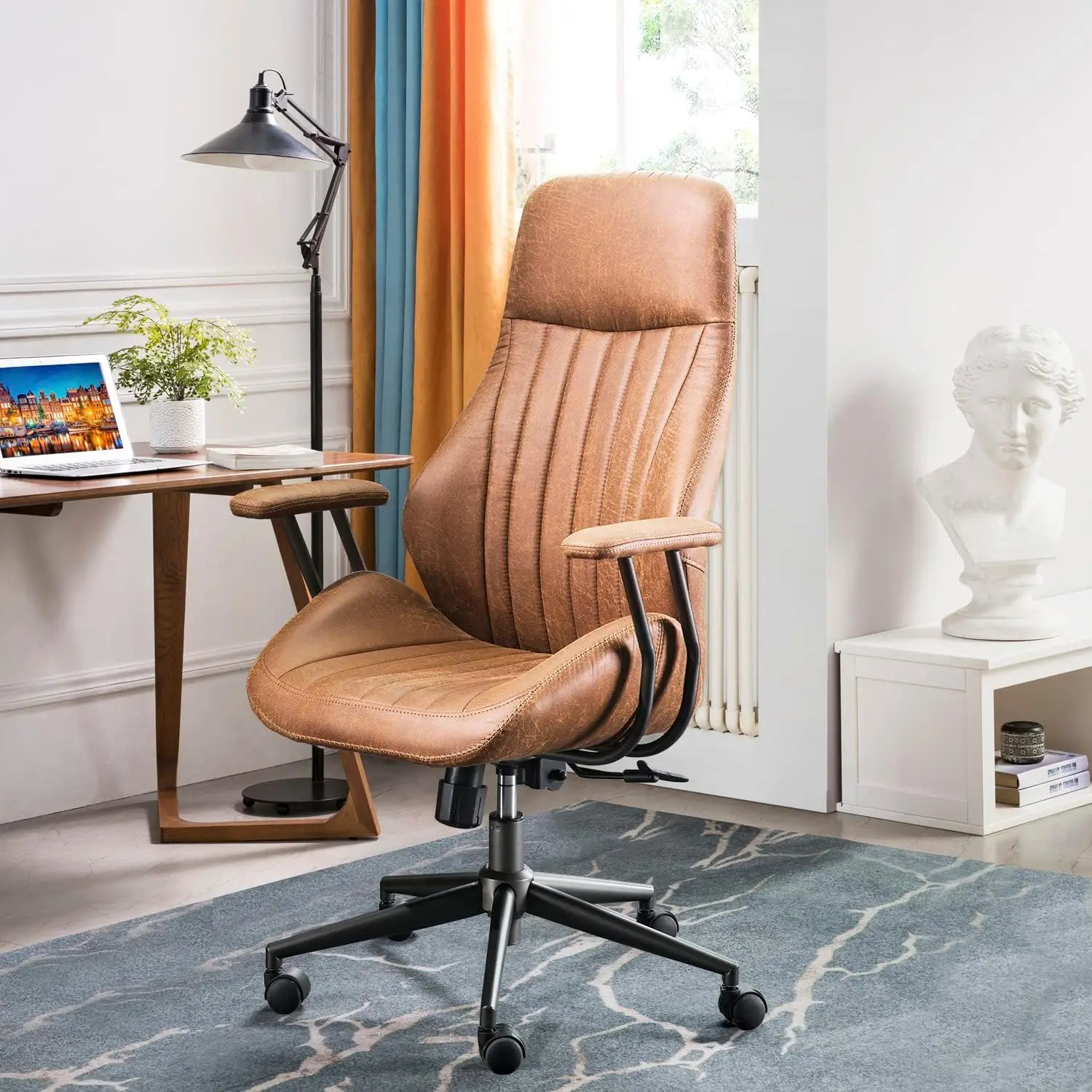 

Home Office Desk Chairs Computer Office Chair Modern Ergonomic Desk Chair High Ba Su Fabric Desk Chair For Executive Or Home