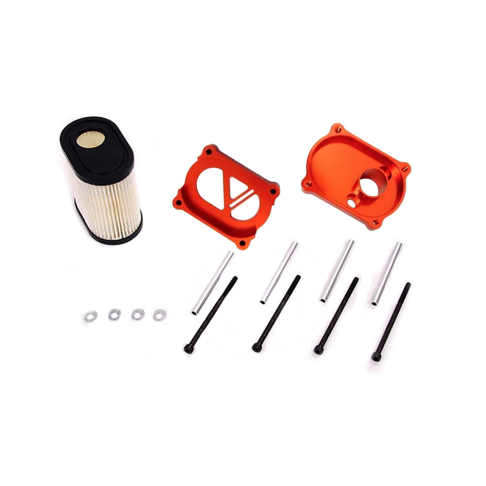 For Rovan 1/5 Scale  CNC Aluminum High Volume Air Filter HPI Baja 5b 5T CY Engine rc car parts accessories