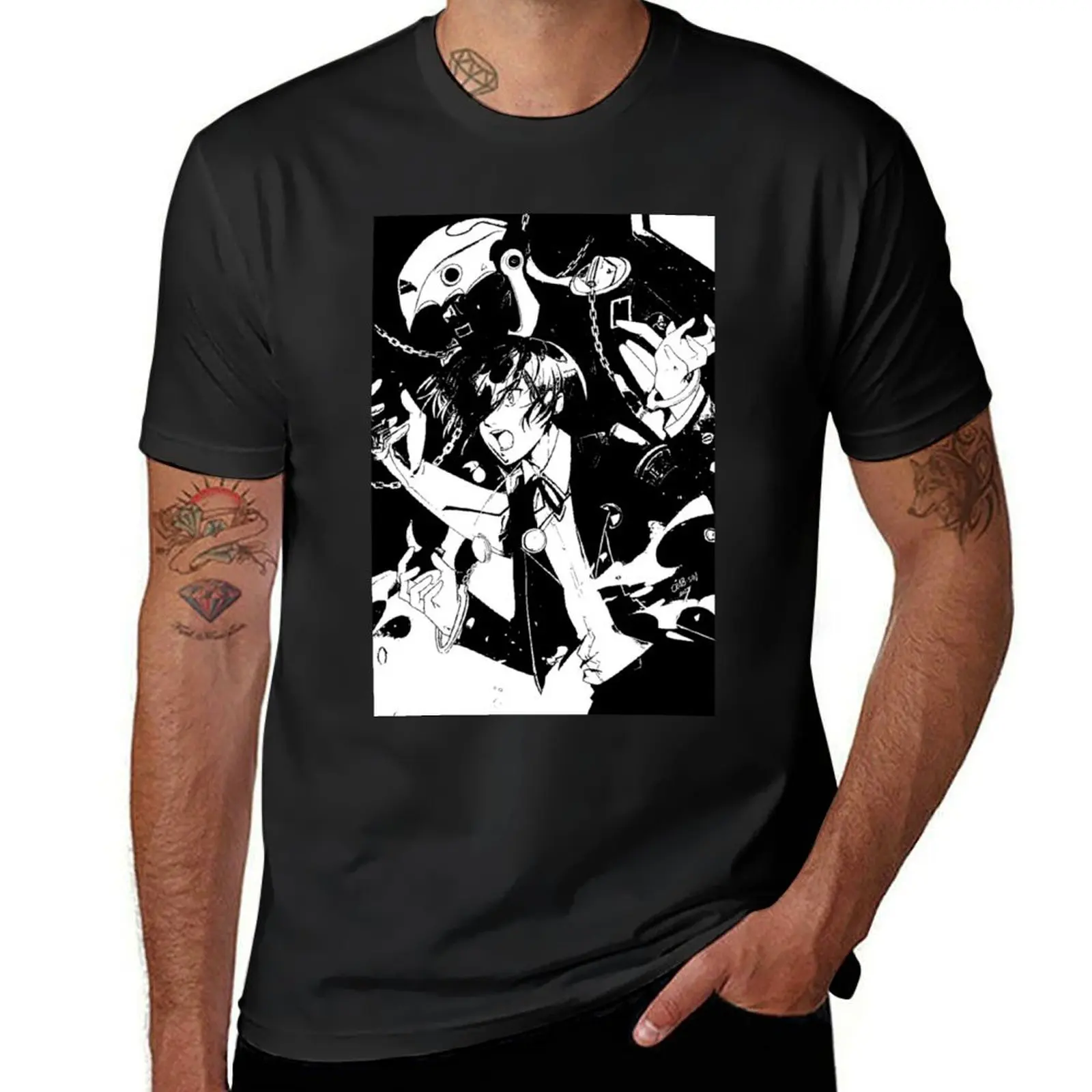 persona 3 reload fanart Characters T-Shirt heavyweights funnys mens t shirt graphic