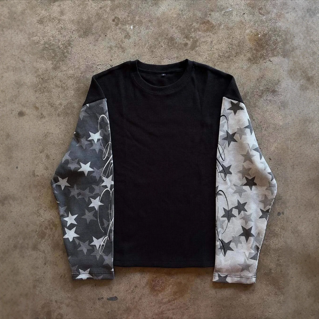 Autumn and Winter New Men's and Women's Same American Clothing High Street Dark Punk Retro Trendy All-Matching Top INS style