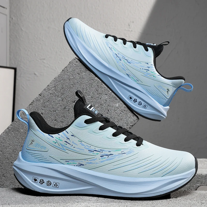 

Men's sports shoes fashion versatile four season New casual non slip wear-resistant thick soled outdoor running leisure sneakers