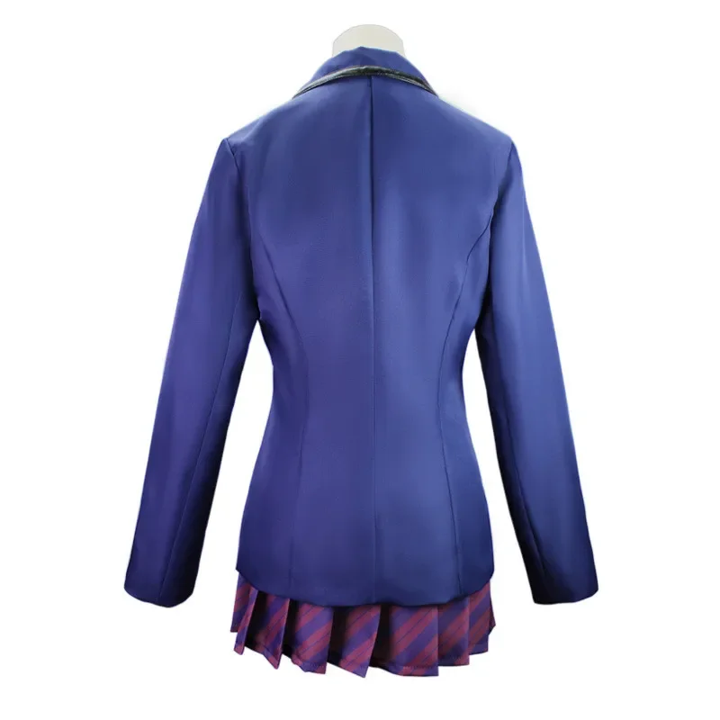 CosplayShouko Komi Skirt Set Anime Komi Can't Communicate Komi san wa Comyushou desu Cosplay Costume High School Uniform Purple