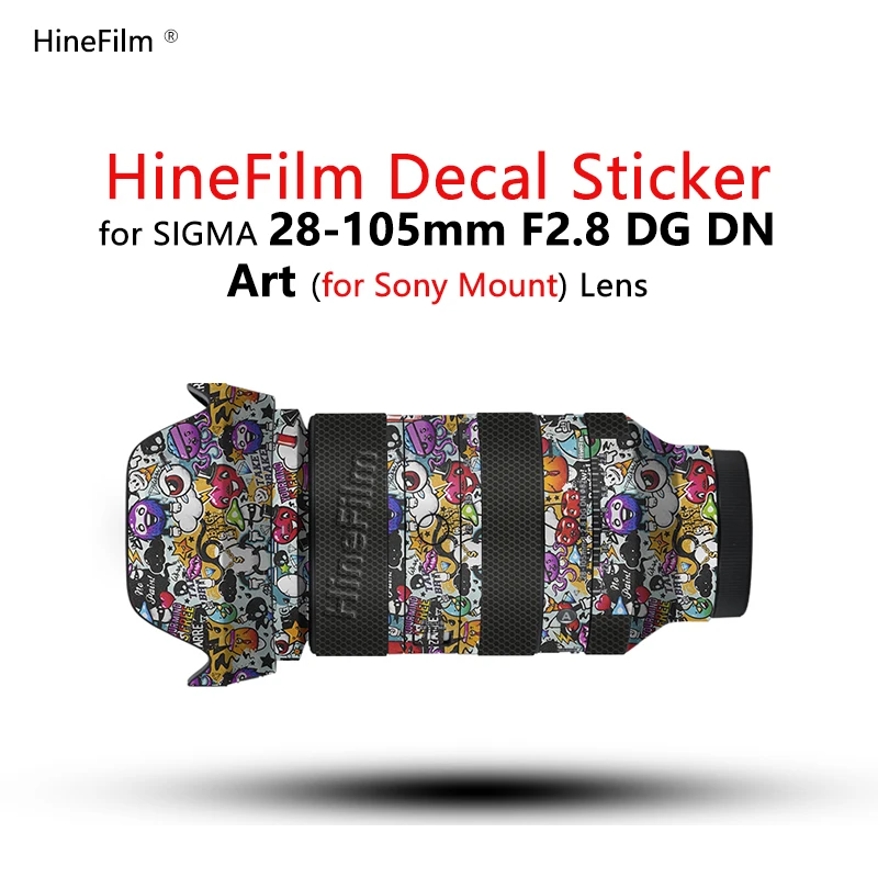 

Hinefilm Skin for Sigma 28-105 F2.8 E Lens Sticker 28105f2.8 Decal Skin For Sigma 28-105mm F2.8 DG DN Lens Skin 28 105 f2.8 Wrap