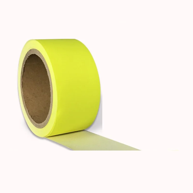 Fluorescent Yellow-Red Aramid Flame-Retardant Reflective Fabric Fireproof Flame-Retardant 5cm Reflective Tape Warning Strip