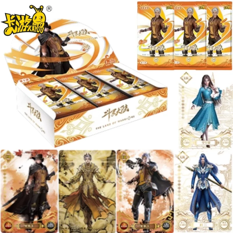 KAYOU حقيقية الروح لاند بطاقة النسخة الكلاسيكية العدد 10th تانغ سان جمع بطاقة الرسوم المتحركة الطرفية لعبة الأطفال هدية عيد