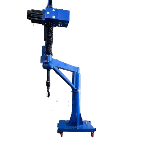 Интеллектуальный подъемный кран-манипулятор с шарнирной стрелой и сервоприводом