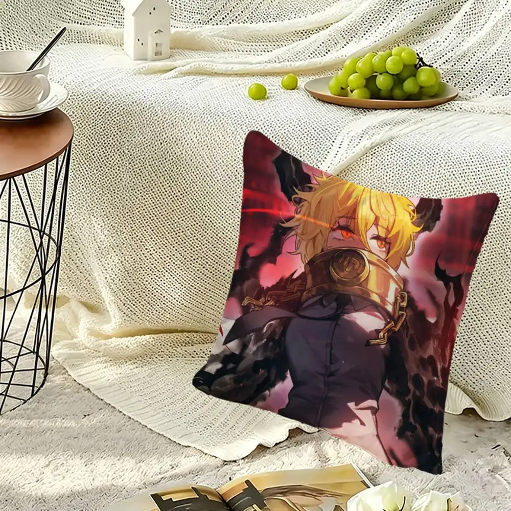 D-Don Quixote S-Spanish Classic Novel Soft Pillow Shell For Sofa Living Space Bedroom Headboard Backrest Square Cushion Cozy