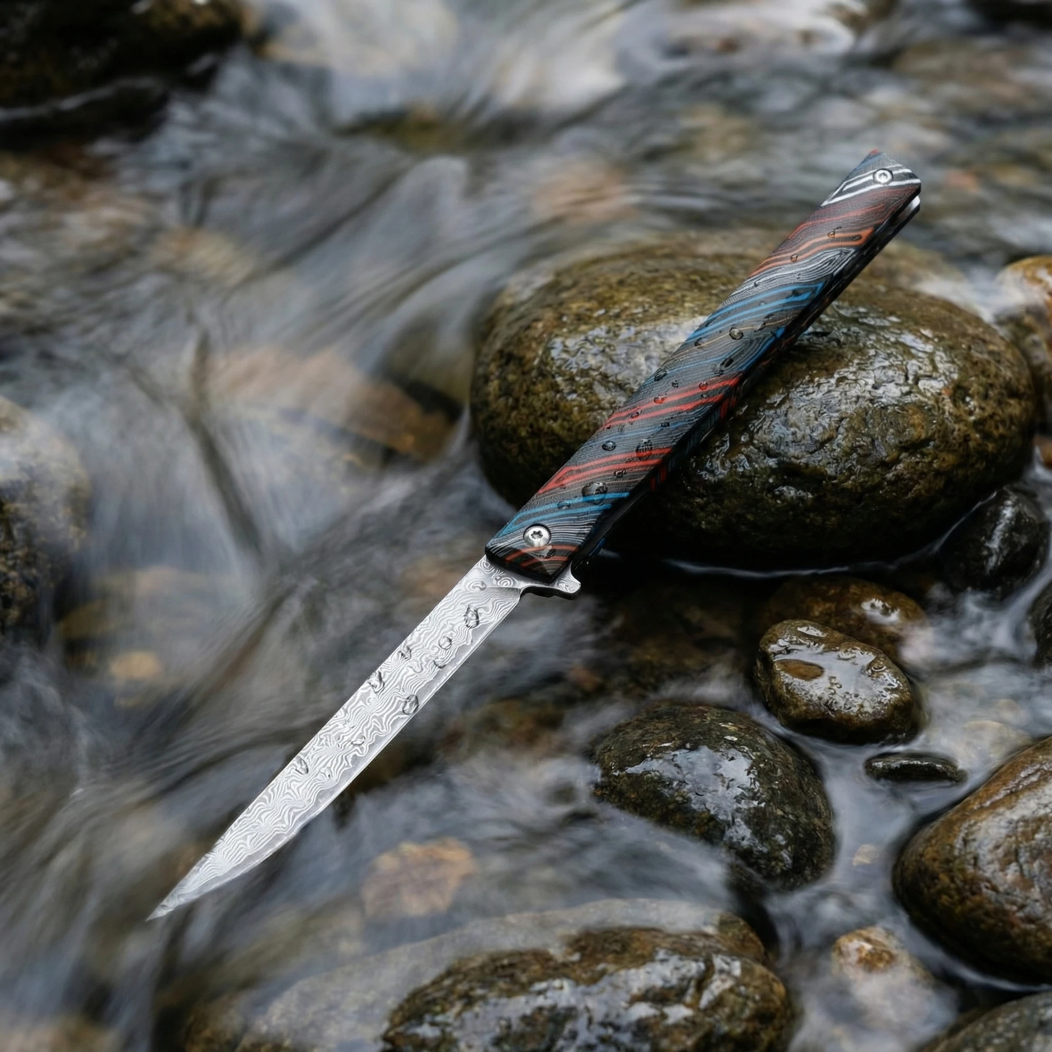 Cuchillo plegable de acero de alta calidad, cuchillo para exteriores, cuchillo portátil de emergencia para senderismo y camping, regalo para hombres.