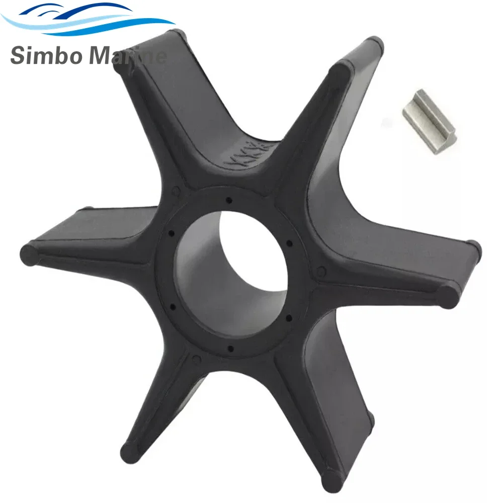 Outboard Boat Motor Water Pump Impeller With Key for Honda Marine 4-Stroke 75HP 90HP 115HP 130HP 19210-ZW1-B02 / B03 / B04