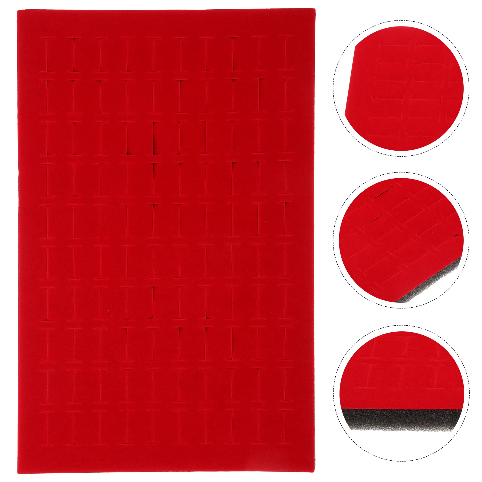 

Box Inserts Sponge Ring Organizer Insert Jewelry Storage Box Ring Tray Insert For Jewelry Drawer Display Soft Protection Anti