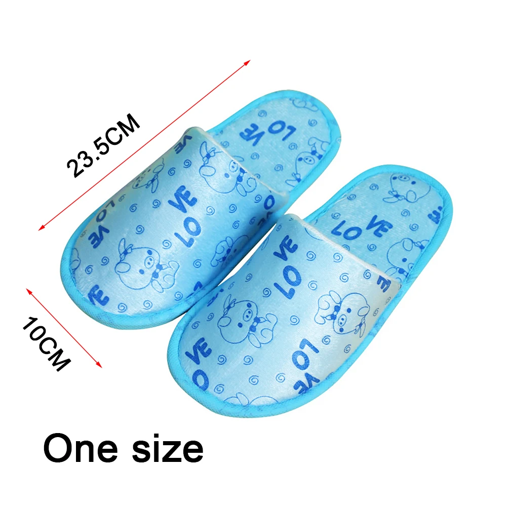 1Pair Simple Home Slipper Children Travel Spa Portable Disposable Slipper House Home Guest Indoor Slippers Zapatos Mujer