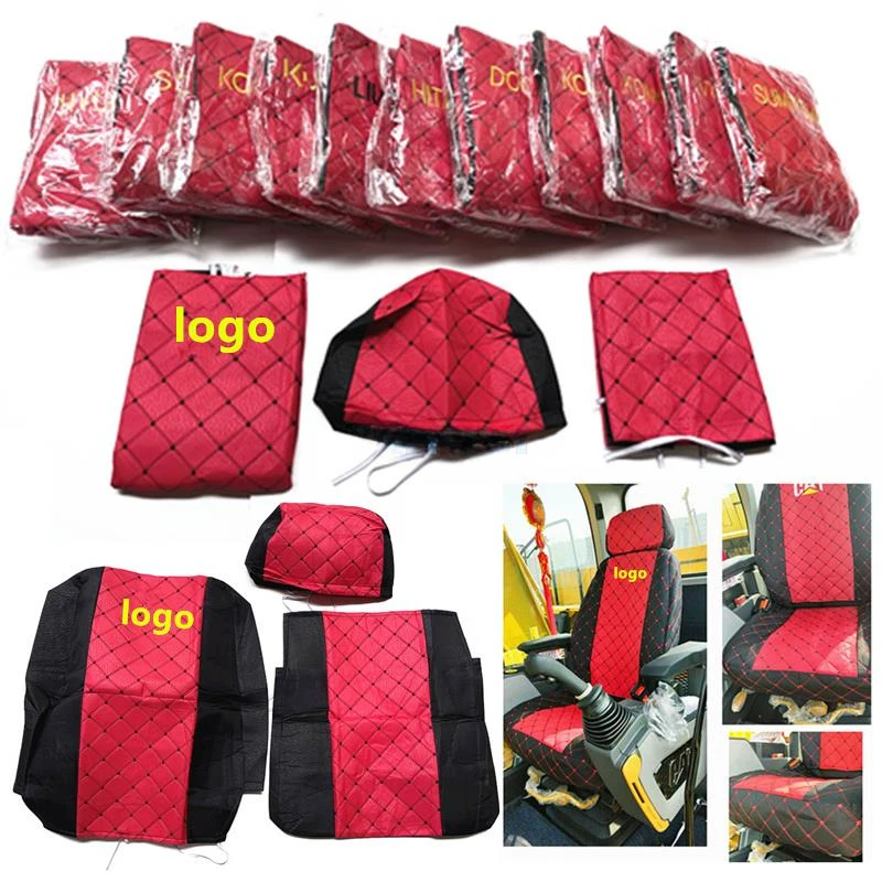 

For Doosan Sany Ca Hitachi Kobelco Hyundai Liugong Komatsu Xcmg Vovo Sdlg HD Kubota Sumitomo Excavator Seat Cover Seat Cover