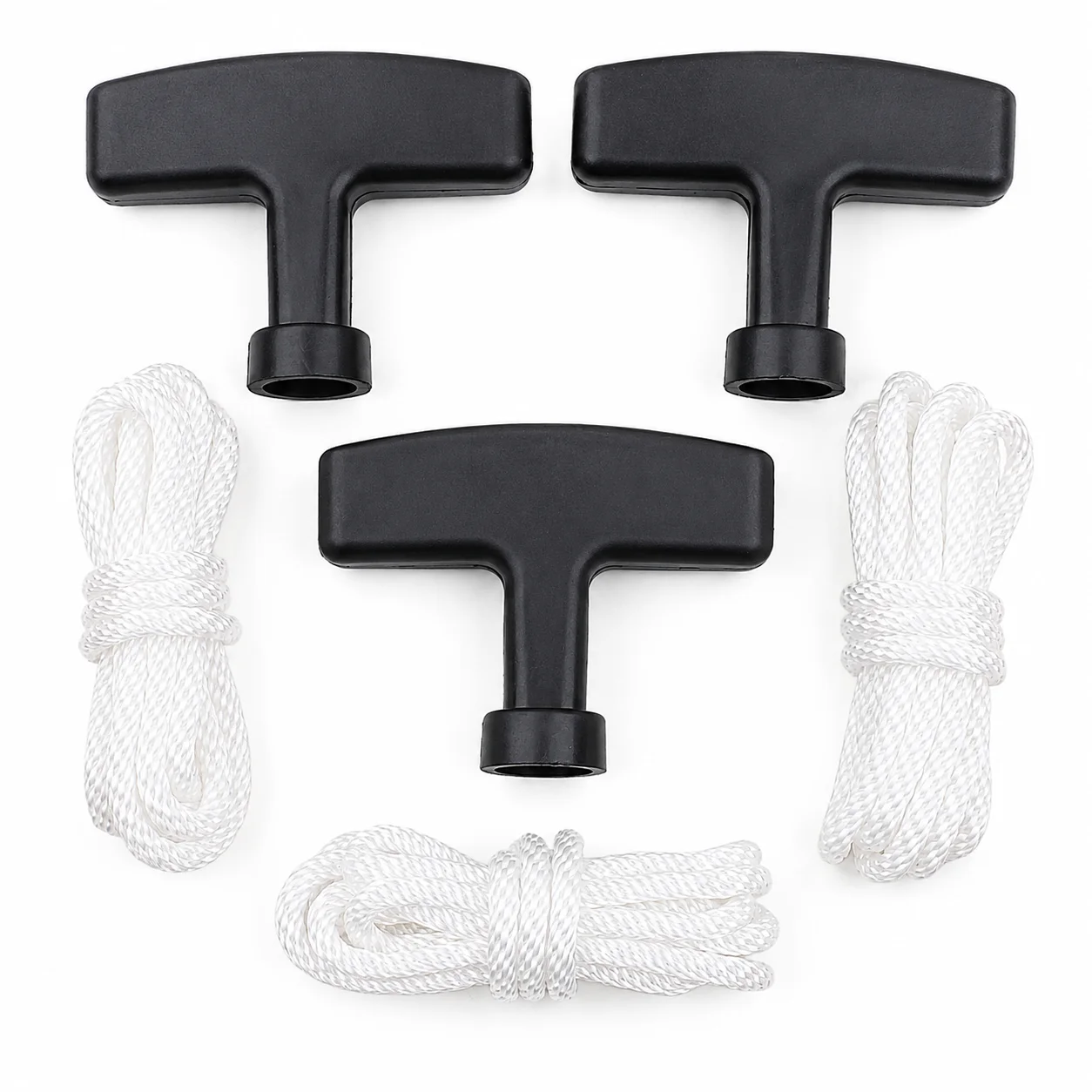 Starter Recoil Handle Kit with Rope For Honda GX270 340 390 420 610 620 188F 190F 11HP 13HP 4-Stroke Engine, 17210-ZE1-822 505
