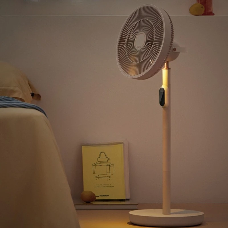 

Air circulation fan Electric fan Household floor fans Voice remote control Vertical turbine shaking head fans
