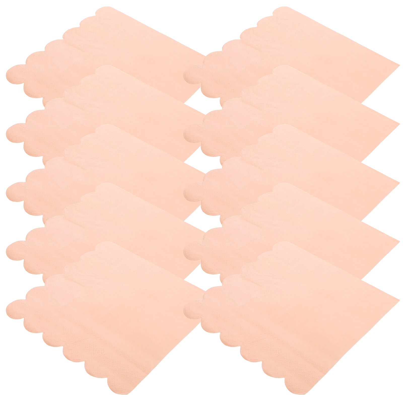 Wave Edge Paper Napkins Disposable Dinner Party Napkins For Wedding Holiday Banquet Home Table Decor Party Supplies