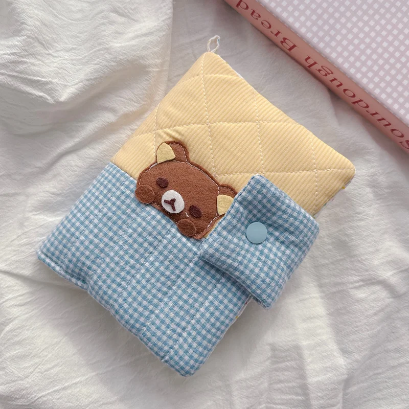 

Очаровательный хлопковый чехол для блокнота в корейском стиле с героями мультфильмов A5 A6 M5, дневник, журнал, кожа, оригинальный дизайн, офисные школьные принадлежности