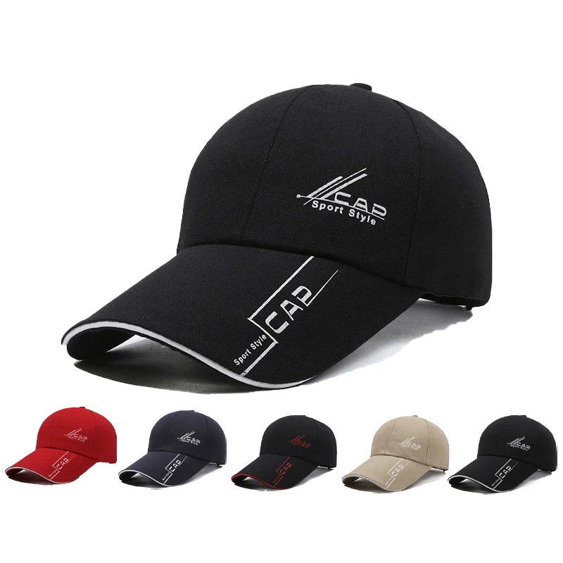 

Summer Women Men Baseball Cap Adjustable Snapback Sunhat Outdoor Sports Hip Hop Solid Cotton Baseball Hat Designer Cap Men