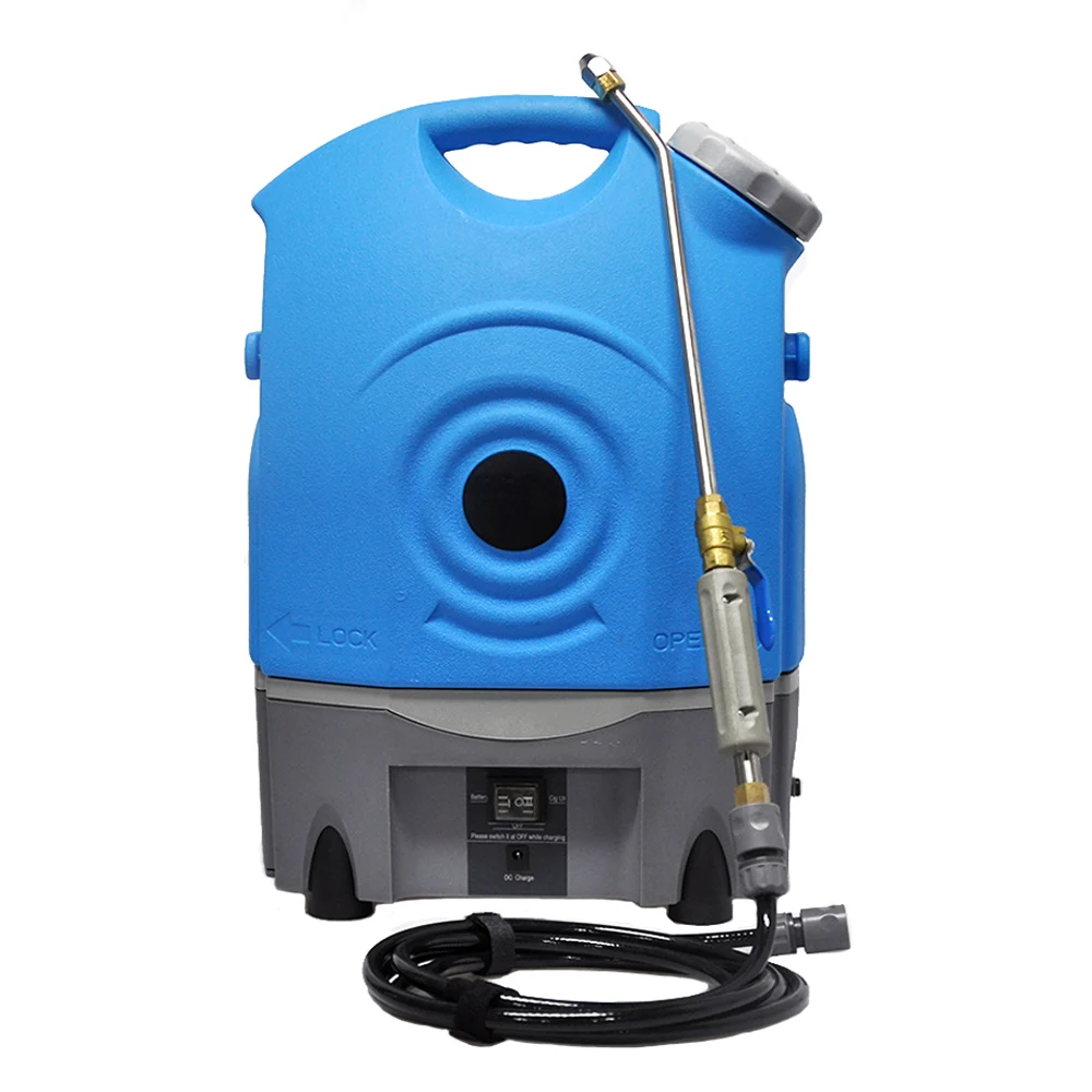 HVAC Coil Cleaning Tools Hydro Jet Clean Machine 12V Portable High Pressure Washer for Air Conditioner Cleaning