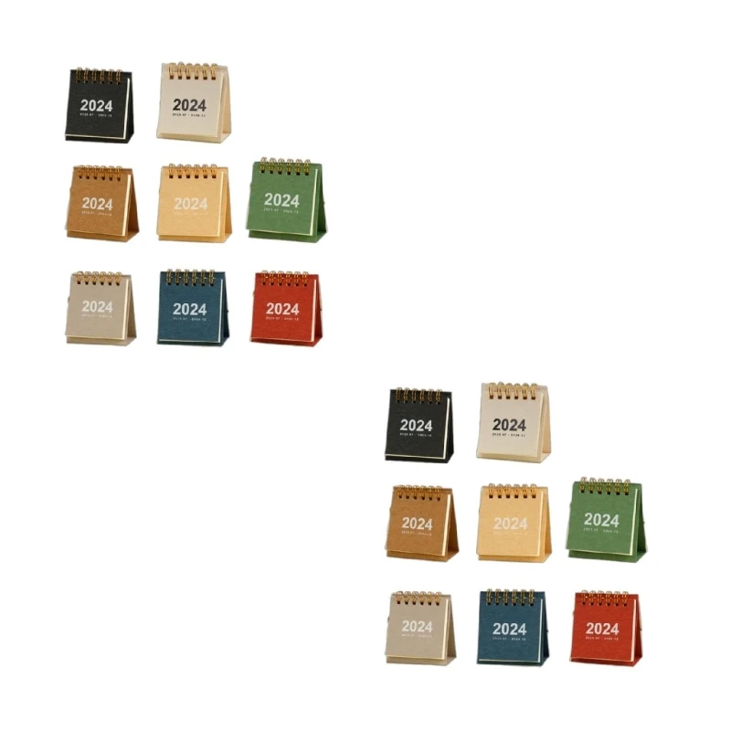 Calendario escritorio 2024 Planificador calendario mensual julio 2023 a diciembre 2024 Calendario escritorio