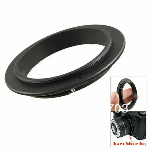 AI-49 52 55 58 62 67 72 77 mm Macro Reverse Adapter ring for Nikon d3 d5 d90 d300 d500 d600 d750 d800 d3100 d5500 d7100 camera