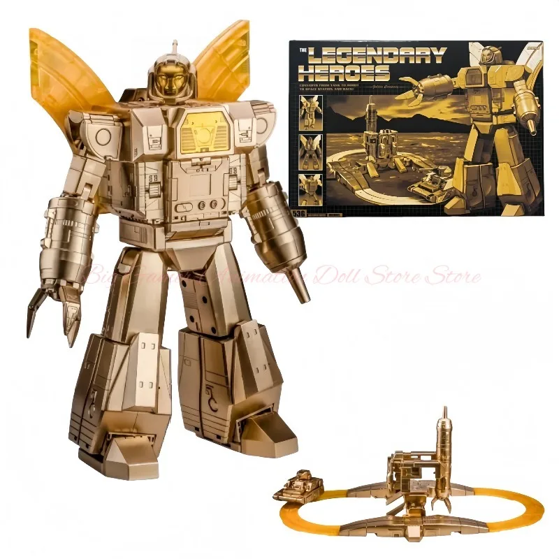 【Disponibile】Giocattolo trasformabile H53G Golden Power King Action Figure Model Toy