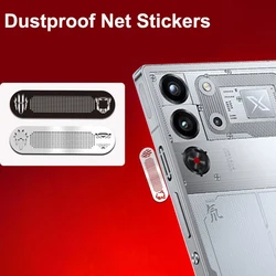 Nubia Red Magic 10 Pro Plus Phone Dustproof Net Stickers RedMagic 10 Pro+ Earpiece Speaker Hole Anti-Dust Metal Mesh Dust Cover