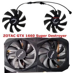 2Pcs/Set,4Pin,85MM GA92S2H,Graphics Cards Fan,VGA GPU Cooling Cooler,For ZOTAC GTX 1660 Super Destroyer