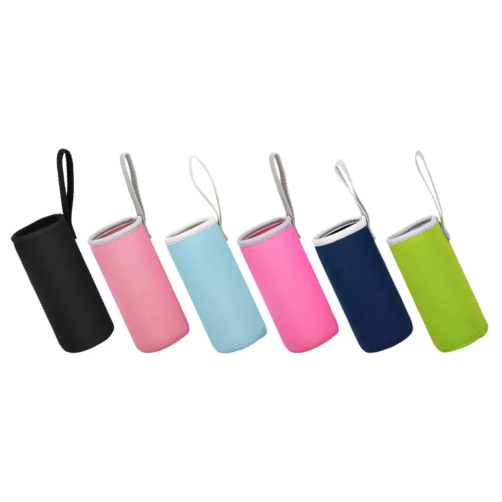 

6Pcs Insulated Cup Sleeve Cloth Bottle Cover Portable Heat Cold Preservation Non-Slip Cover for Water Coffee Mug